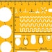Liquidraw 1:50 Scale Architectural Scale Ruler Template Stencil ...