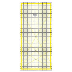 Liquidraw Quilting Ruler 8.5&quot; x 18&quot; Acrylic Imperial Patchwork Rectangle Quilting Template Clear Ruler For Sewing Cutting Measuring