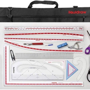 Liquidraw Pattern Maker Fashion Design Pattern Making Ruler - Etsy