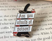 POISON APPLE PIN Soft Enamel Pin Badge Snow White Inspired Fairytale Gothic Accessories Disney Princess