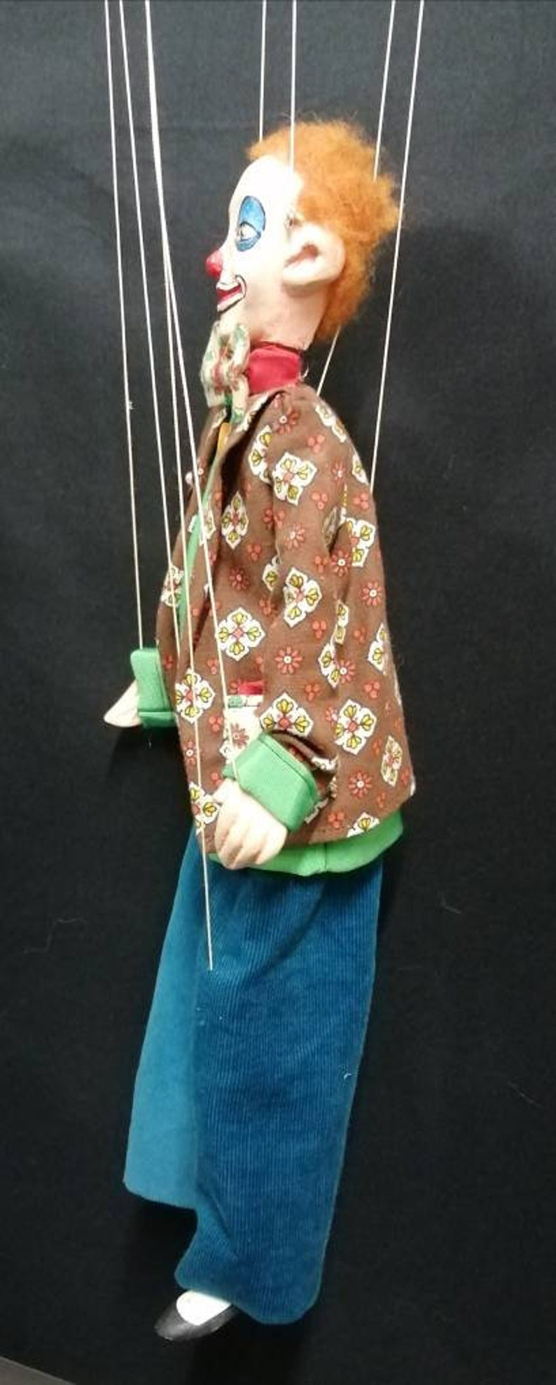 Bongo the Clown Manipulable Wire Puppet Etsy