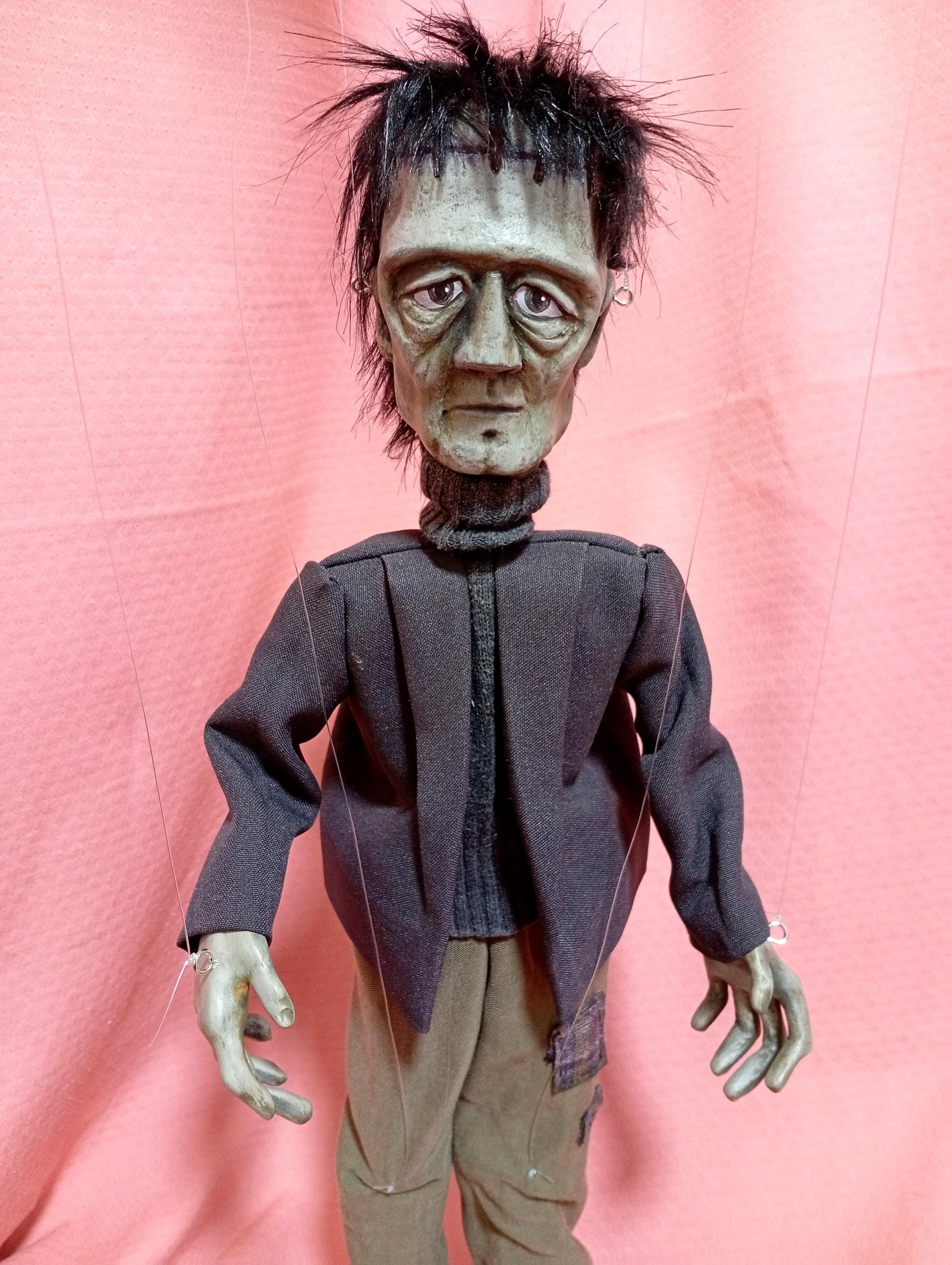The Grey Frankenstein Monster - Etsy