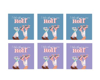 Candy or Non Candy Classroom Valentines for Kids, Roller Skating Valentines, Roller Skating Party Favors, Skate into Eight Party