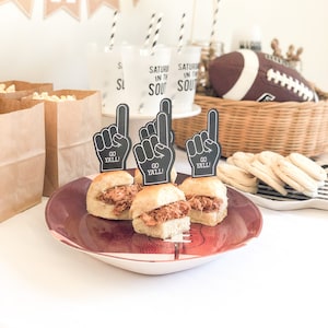 Football Party Decor, Sports Party Decor, Game Day Decor, Football Kids Party, Tailgating Party, Football Party Favor, Sports Theme Party