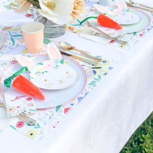 Floral 1st Birthday Party Decor, Garden Birthday Party Decorations, &quot;Garden Party&quot;, Boho Floral Party, Spring Party Decor, Floral Placemat
