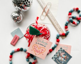 Back to School Teacher Gifts, Teacher Appreciation Gift Tag, Teacher Gift Ideas, Teacher Appreciation Week Printable