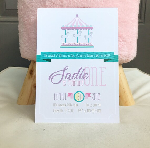 carousel-invitation-carousel-birthday-carousel-party-carousel-invite