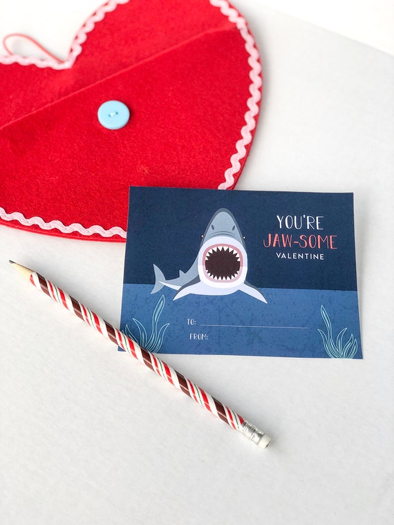 Valentine's Day Exchange Cards With Candy