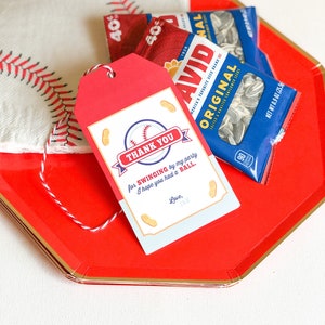 Baseball Party Dekor, Baseball Danke Tag, Baseball Ausdrucke, Mitbringsel Tags, Gastgeschenk Tasche Tags, Vintage Baseball, Baseball Thema Party