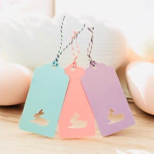 Easter Bunny Tags, Easter Tag, Happy Easter, Handmade Gift Tags, Easter Bunny Tag, Easter Gift Tags, Child Easter Gift, Easter Decoration
