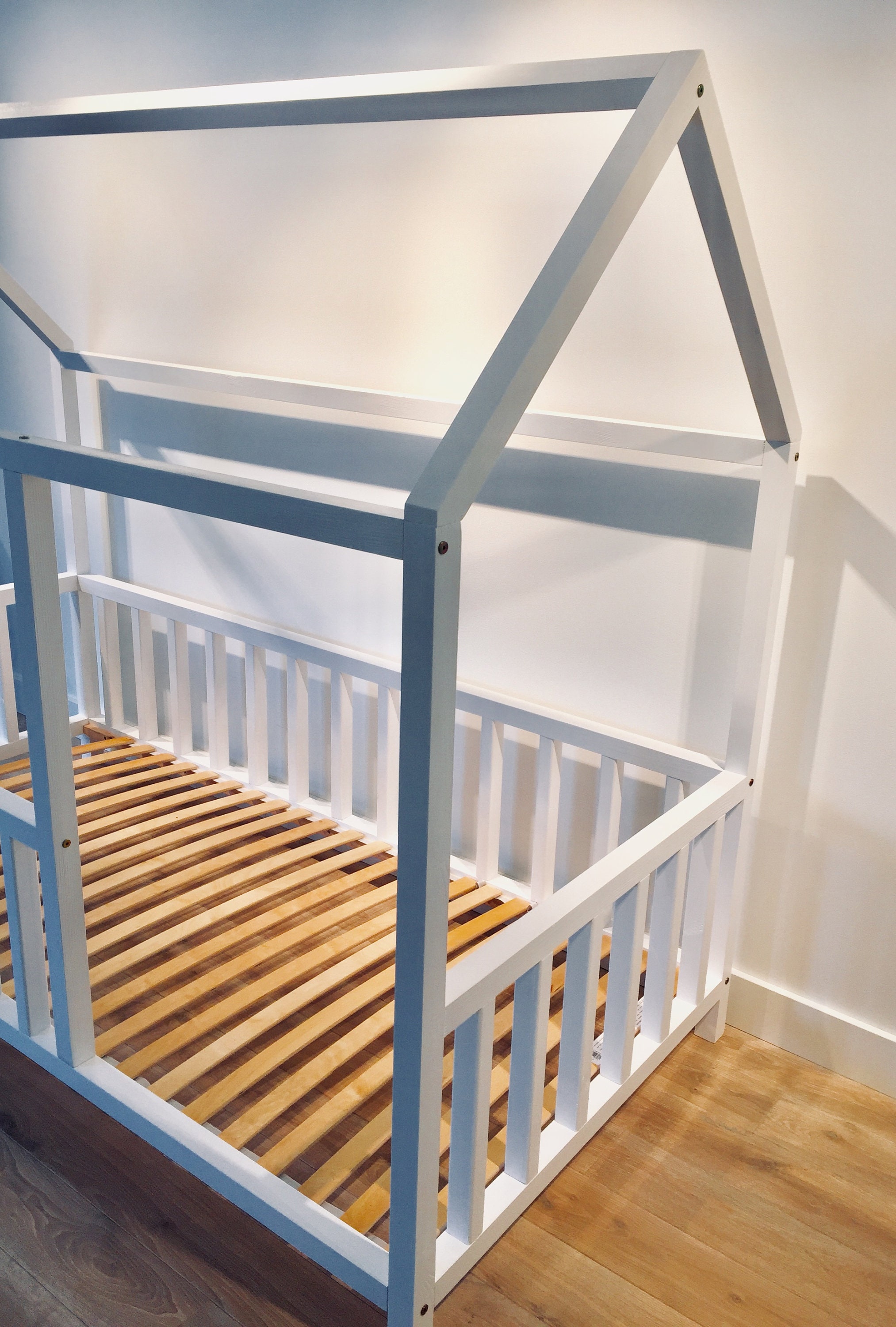 Best buy Birch Hardwood BED Toddler bed play house bed frame Etsy