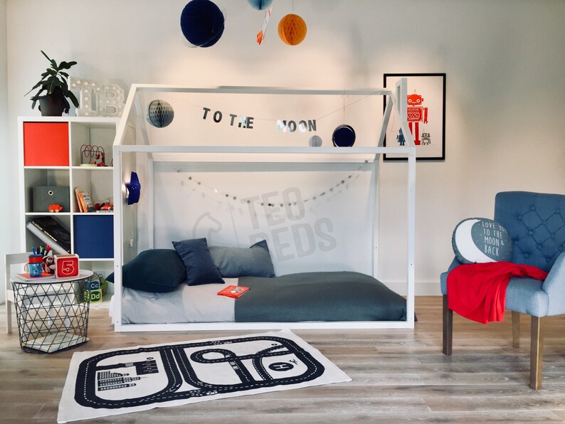 Montessori Bed BED US Twin Size Toddler Bed House Bed Etsy