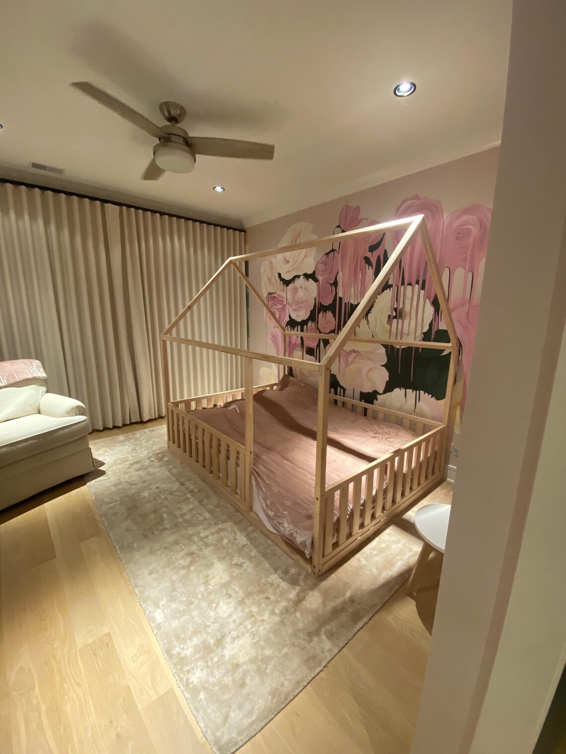 QUEEN Size Toddler bed 60x80 Teo Beds' Etsy