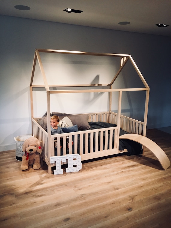 Durable FREE Shipping!!! FULL/ DOUBLE Montessori toddler beds Platform bed Children furniture Bed Frame