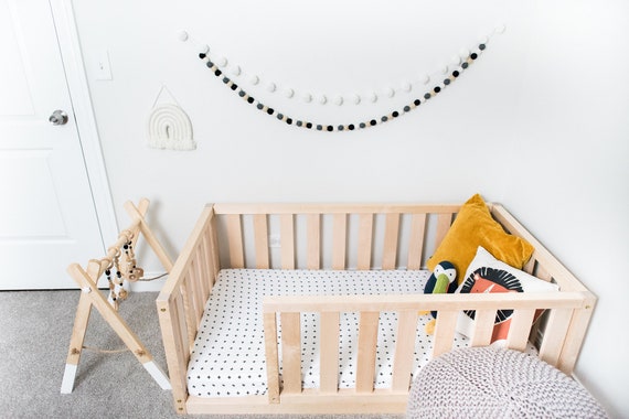 twin size montessori bed