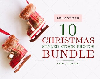 Download Free 10 Christmas Styled Stock Photos Bundle, Holiday Mockup, Christmas Mockup, Xmas Scene, Flatlay Photography, Invitation Mockup, Card, JPEG PSD Template