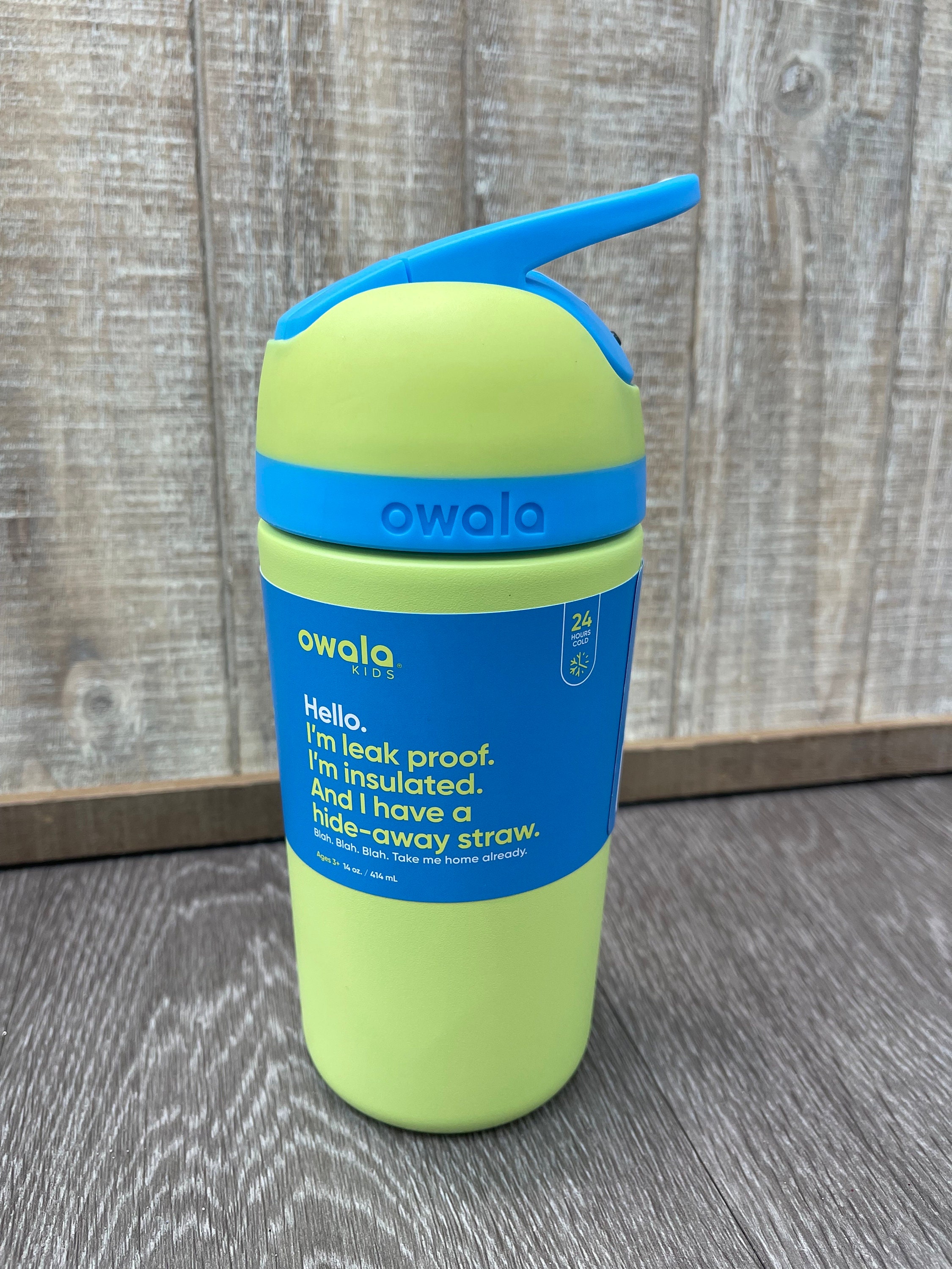 Personalized Owala Kids Freesip 16 Oz Water Bottle W/built in Straw  Locking, Leak Proof Lid Back to School Assorted & Exclusive Colors 