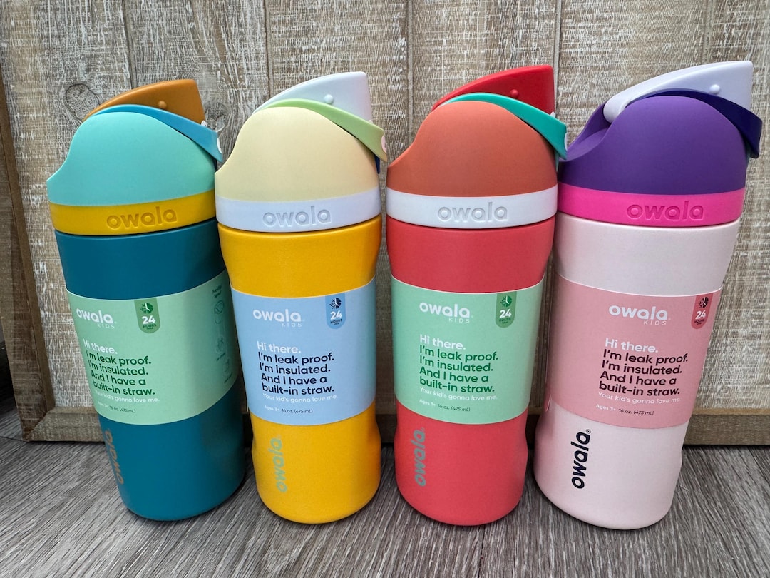 OWALA 16OZ Freesip Bottle - Custom Laser Engraved - Double