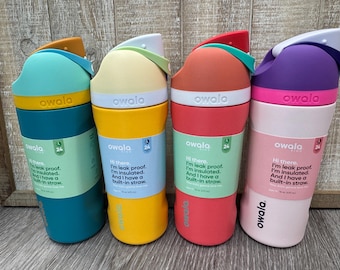 OWALA 16OZ Freesip Bottle - Custom Laser Engraved - Double