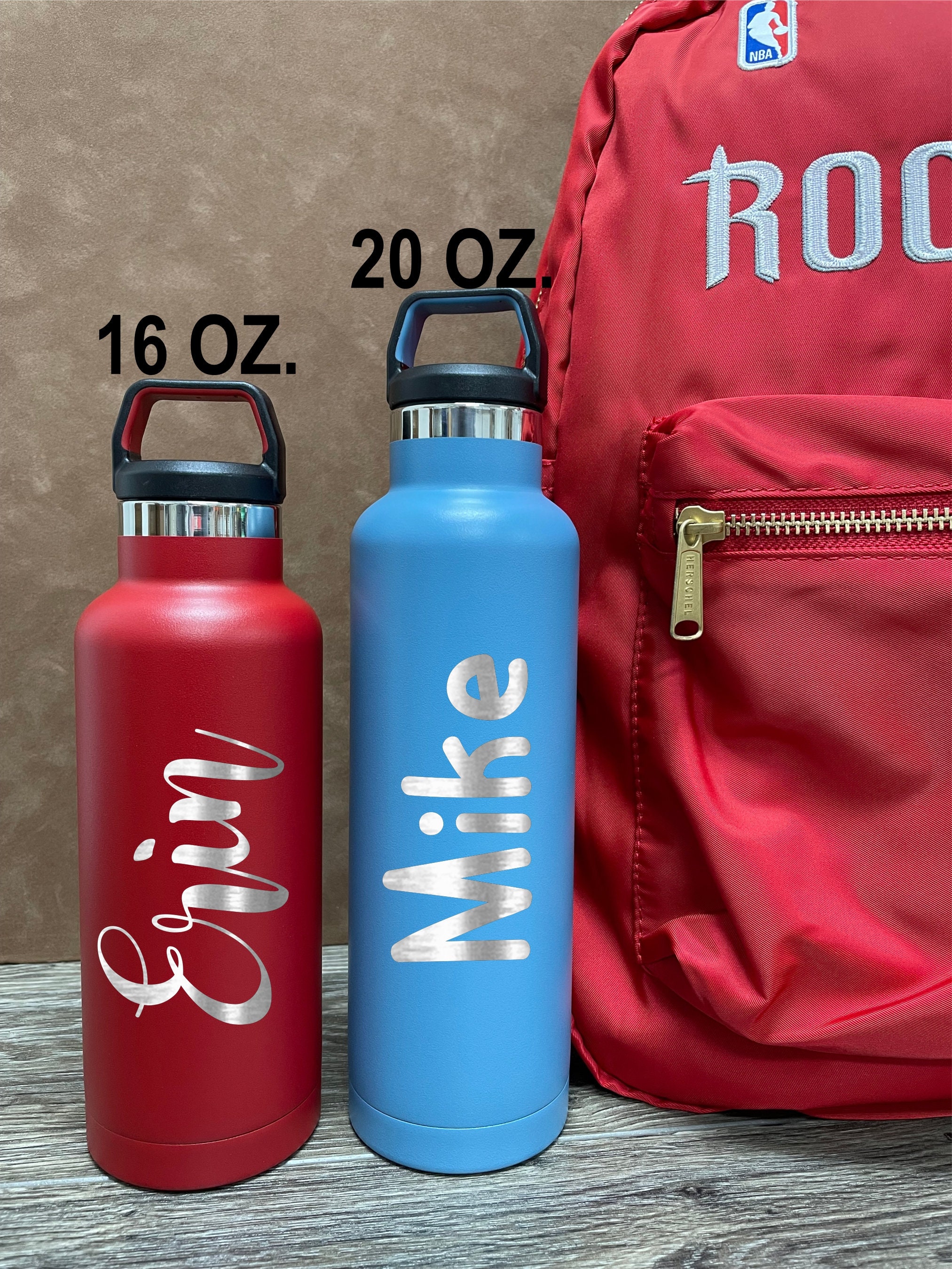 RTIC 20 Oz Water Bottle Laser Engraved Double Wall - Etsy