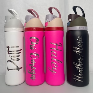 OWALA 24oz Freesip Bottle - Custom Laser Engraved - Double Insulated ...