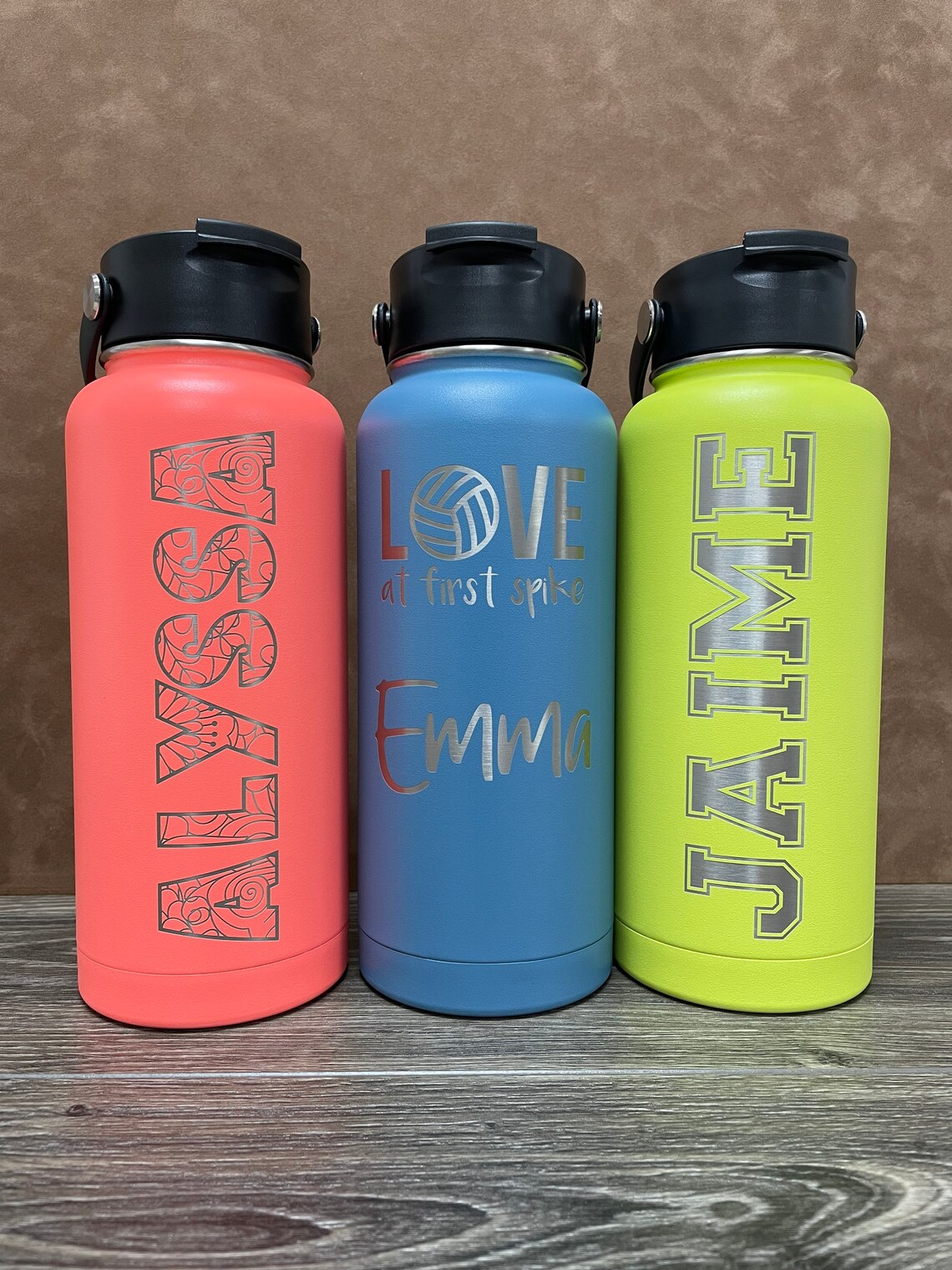 RTIC 32 oz Water Bottle Flask Personalized Laser Engraved | Etsy