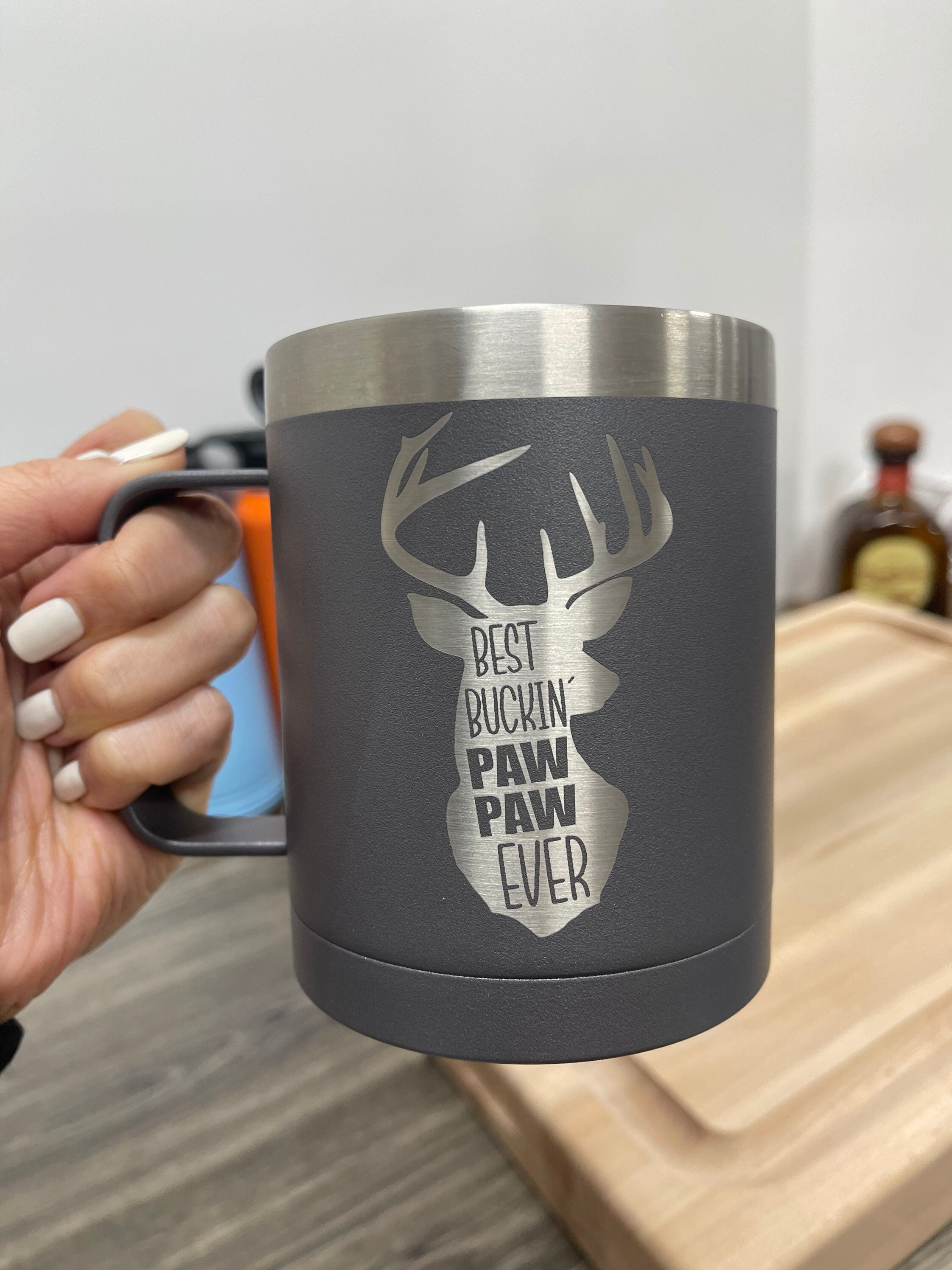 12oz Coffee Mug RTIC Tumbler Stainless Double Insulated