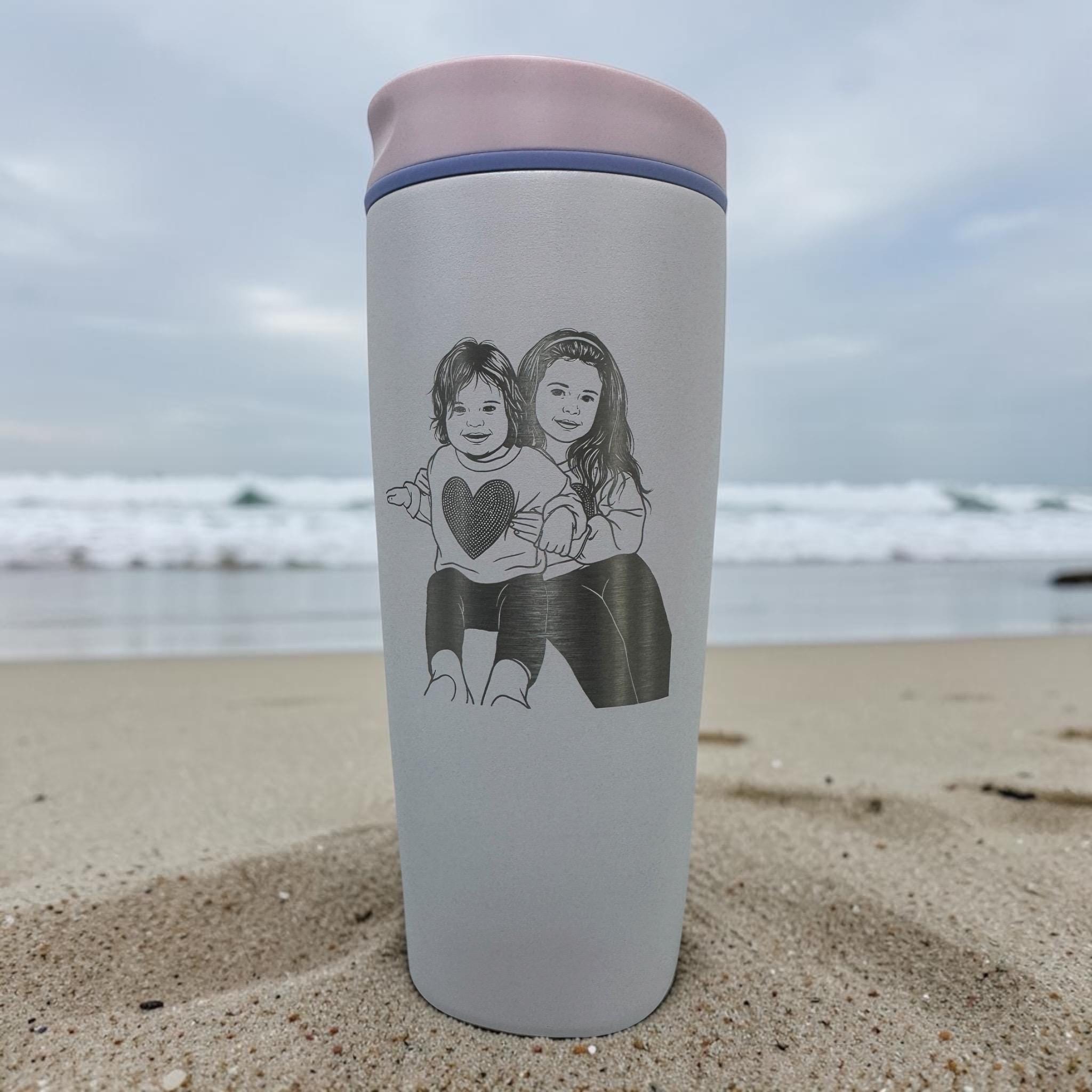 OWALA 20oz Smoothsip SLIDER Coffee Cup - Custom Laser Engraved