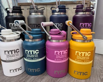 RTIC Outback Jug - Half Gallon - 64oz Ceramic Lined - Keeps Ice
