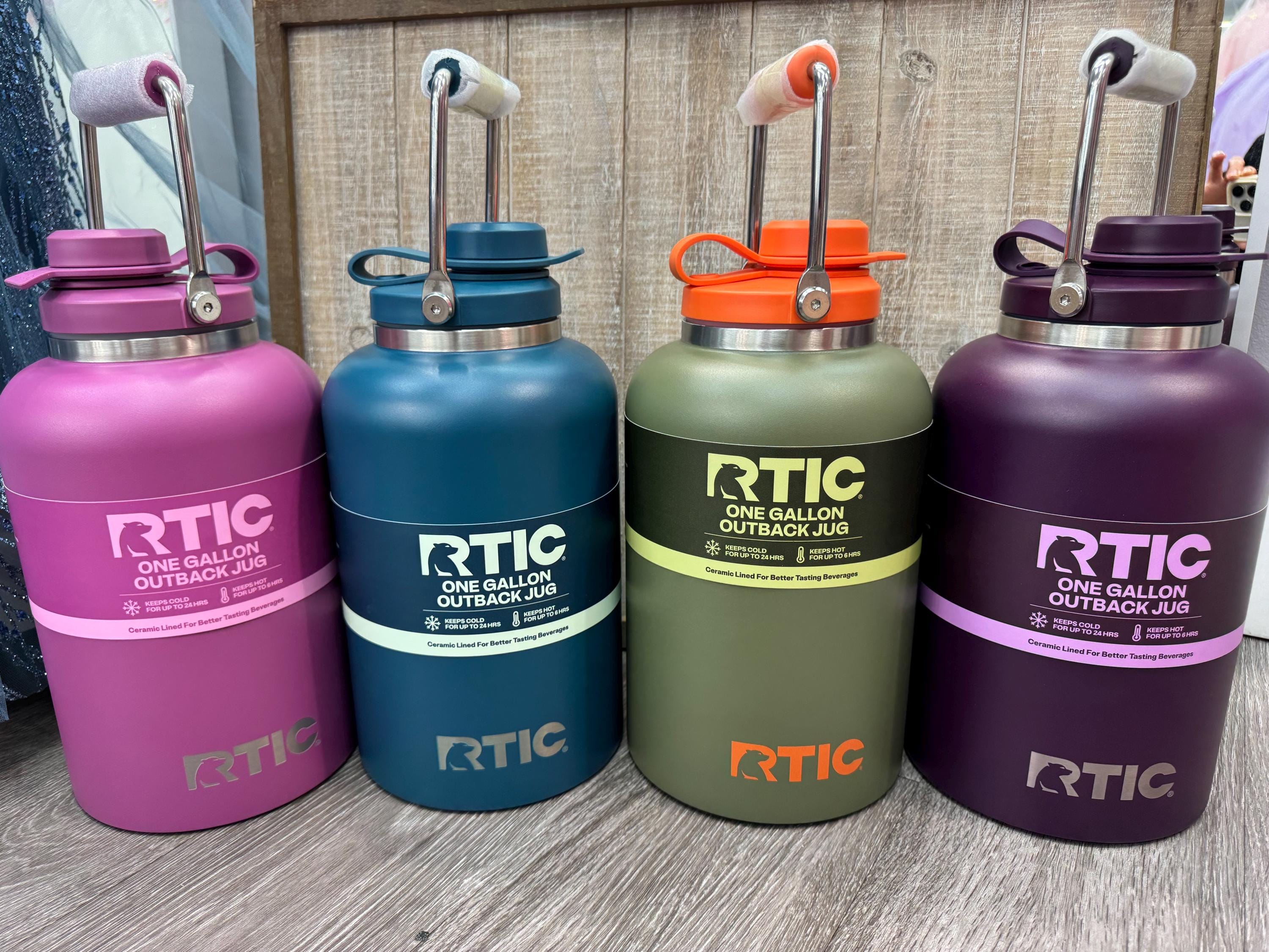RTIC One Gallon Outback Jug 128oz Water Jug Custom Engraved Laser