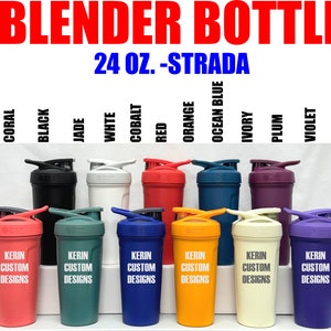 Blender Bottle Classic 32 oz. Shaker with Loop Top - Clear/Black/Black 