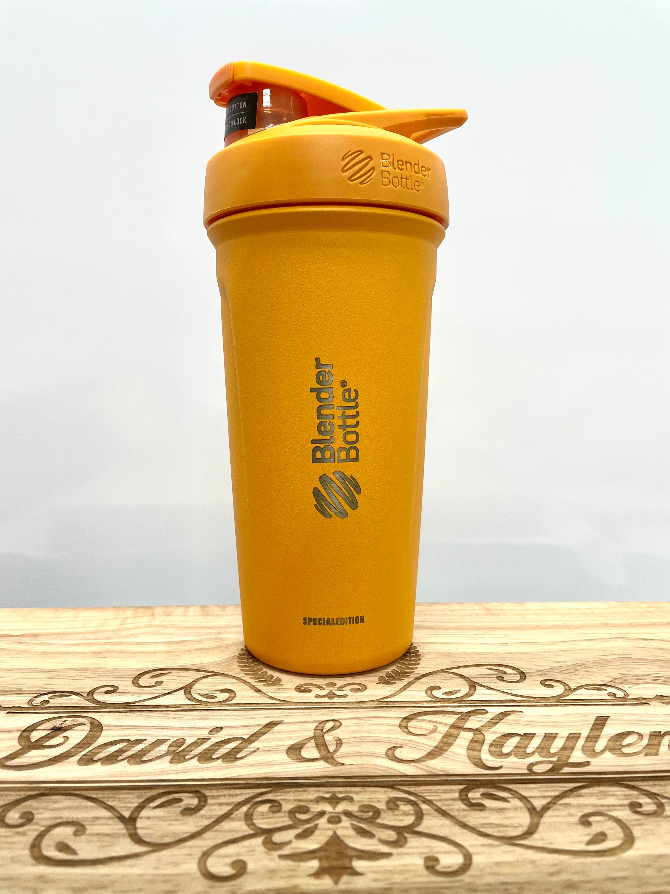 blender bottle yellow