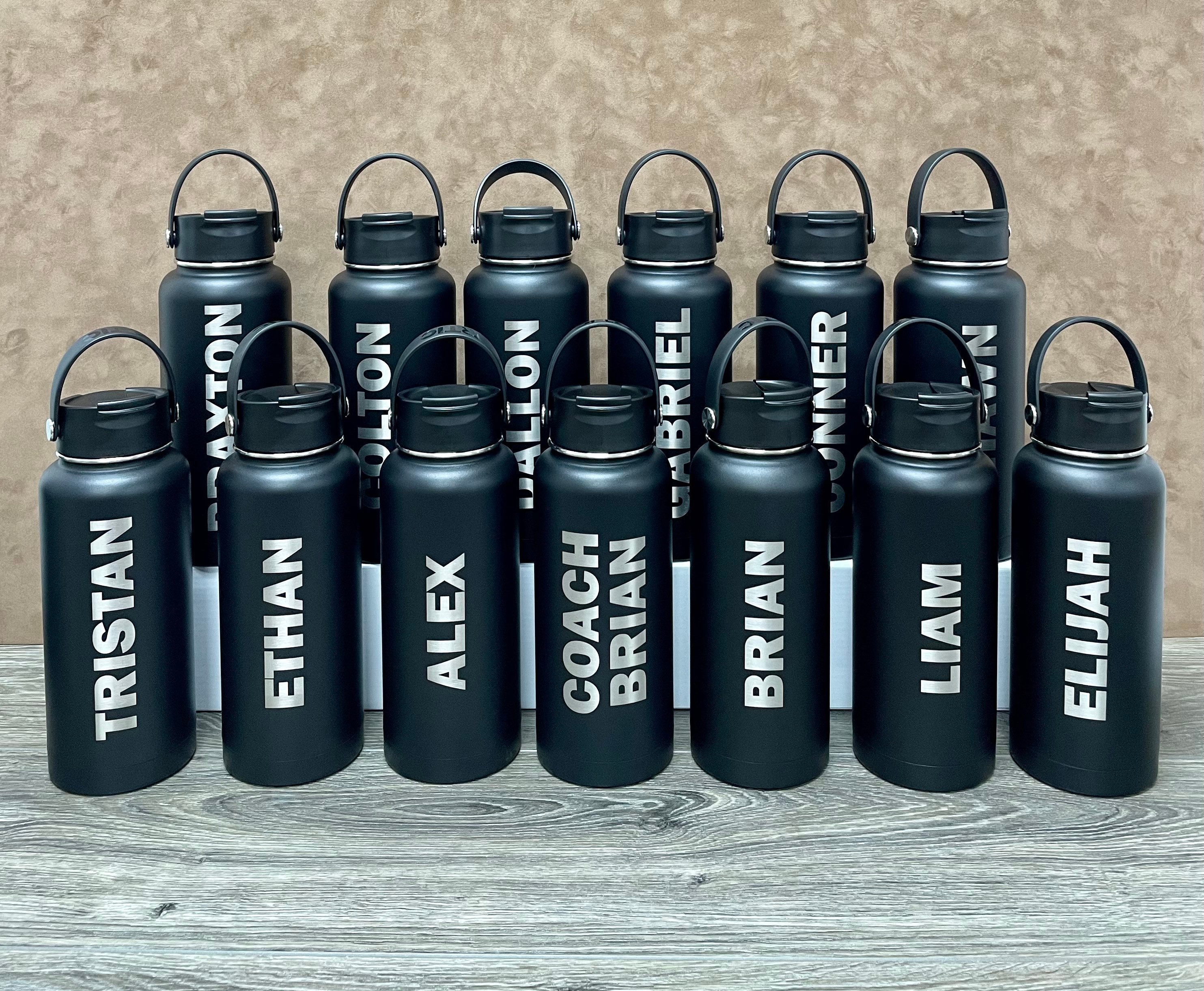 RTIC 40 Oz Water Bottle Flask Personalized Laser Engraved Volleyball or ...