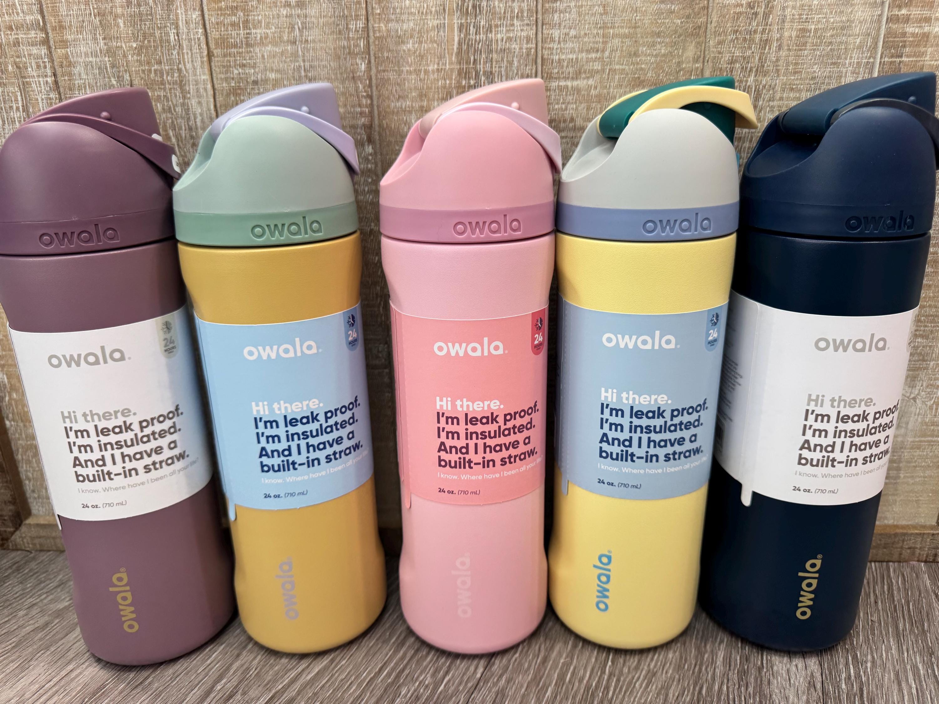 OWALA 24oz Freesip Bottle - Custom Laser Engraved - Double