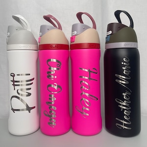 OWALA 32oz Freesip Bottle - Custom Laser Engraved - Double Insulated ...