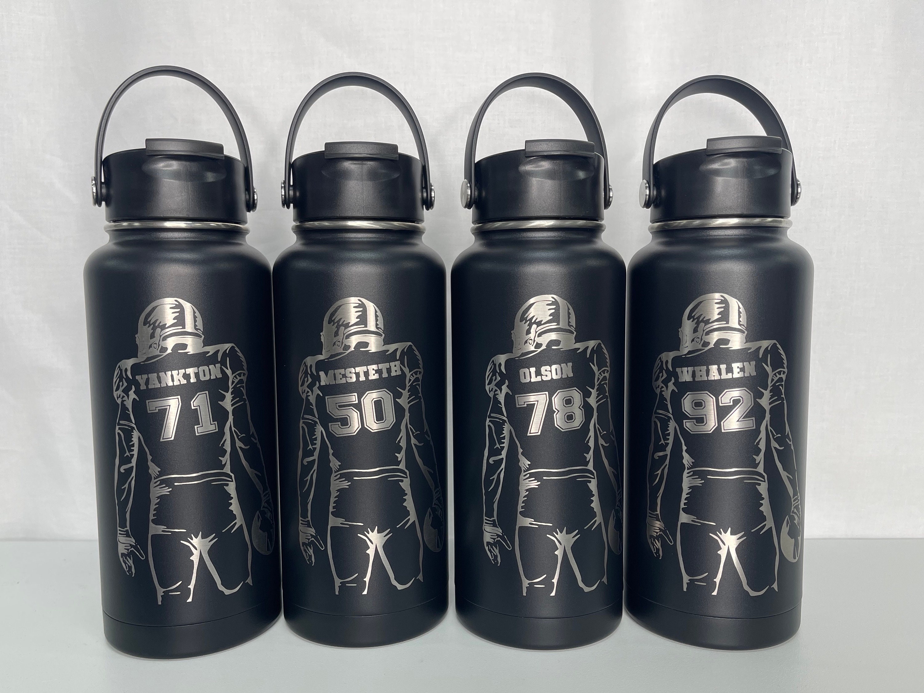 RTIC 32 Oz Water Bottle Flask Personalized Laser Engraved