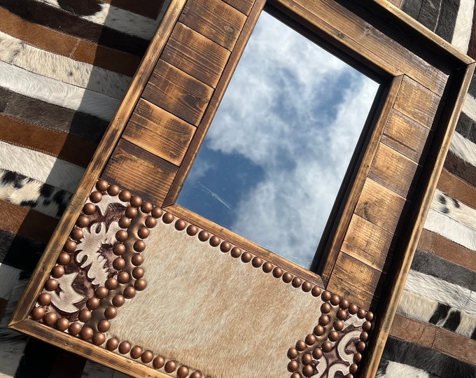 Cowhide Branding Picture Frame Etsy