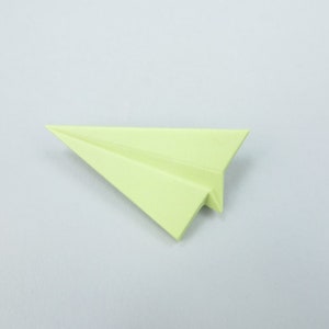 PORCELAIN PLANE BROOCH /Paper plane brooch/Porcelain origami/Origami pin/Origami brooch/Porcelain pin/Japaneese origami/Origami airplane/