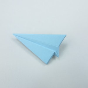 PORCELAIN PLANE BROOCH /Paper plane brooch/Porcelain origami/Origami pin/Origami brooch/Porcelain pin/Japaneese origami/Origami airplane/