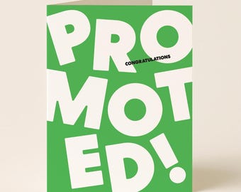 Congrats on New Job Card - Celebration Greeting for Job Promotion & Career Achievement