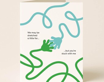 Moving Away Card – Long Distance Friendship Note