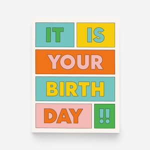 It Is Your Birthday Card – Funny The Office Birthday Card for Fans – Dwight Schrute Quote – TV Show Greeting – Pop Culture Humor