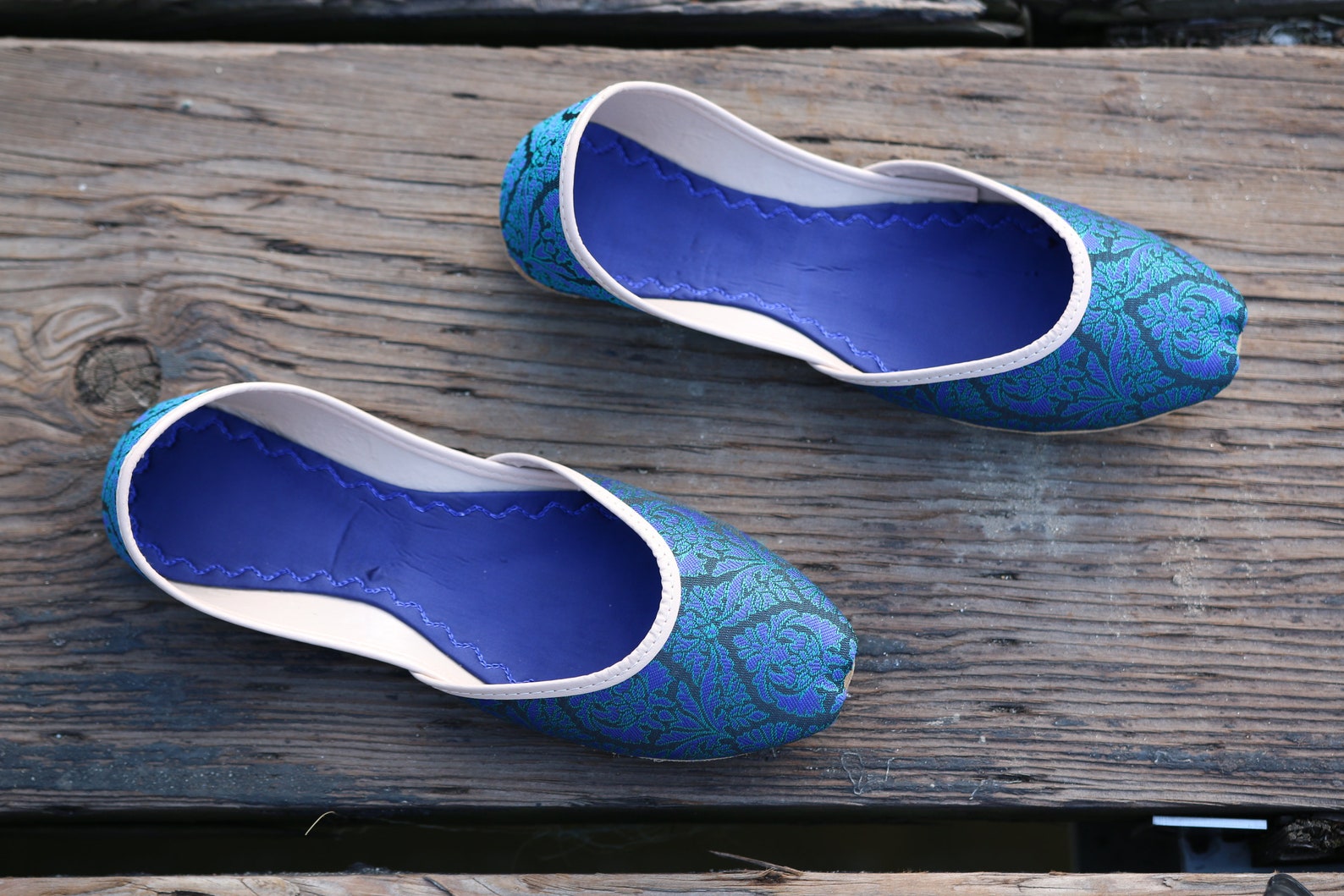 the athil by naraam - handmade slip on all leather ballet flats for women moroccan style khussa