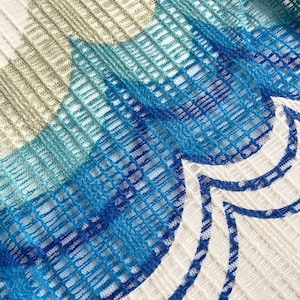 Space age/Pop art curtain fabrics from the 1970s