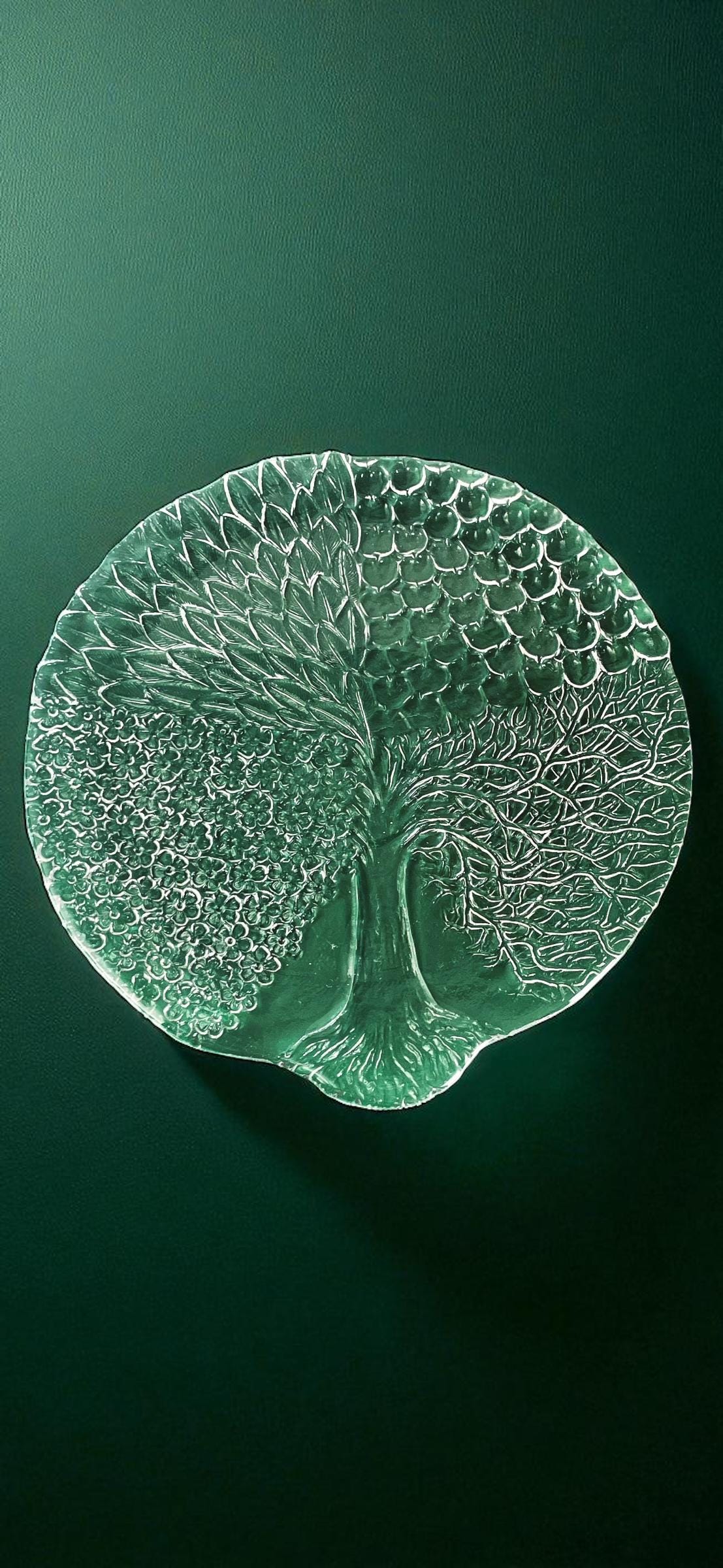 Pukeberg glass plate - Etsy 日本