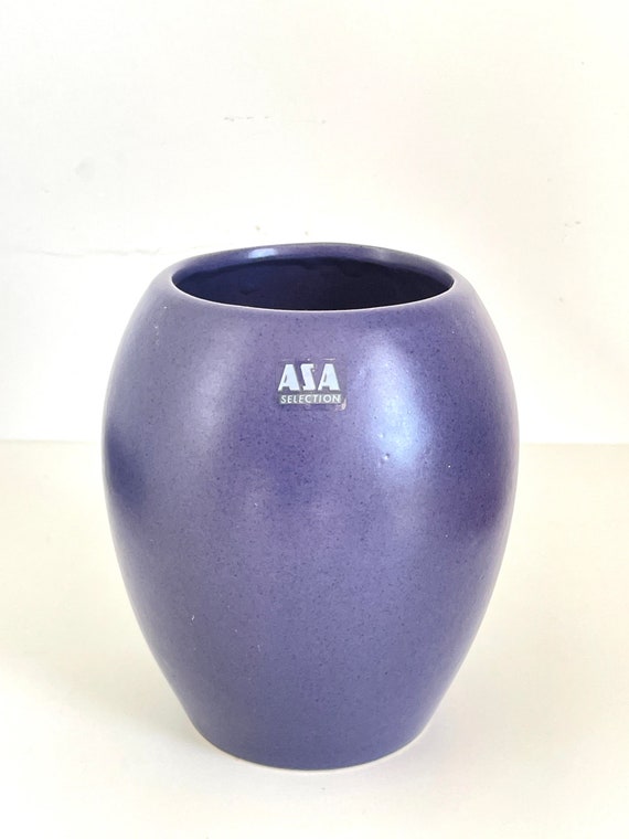 Vintage ASA Selection Vase: Memphis Era Modern Retro Decor