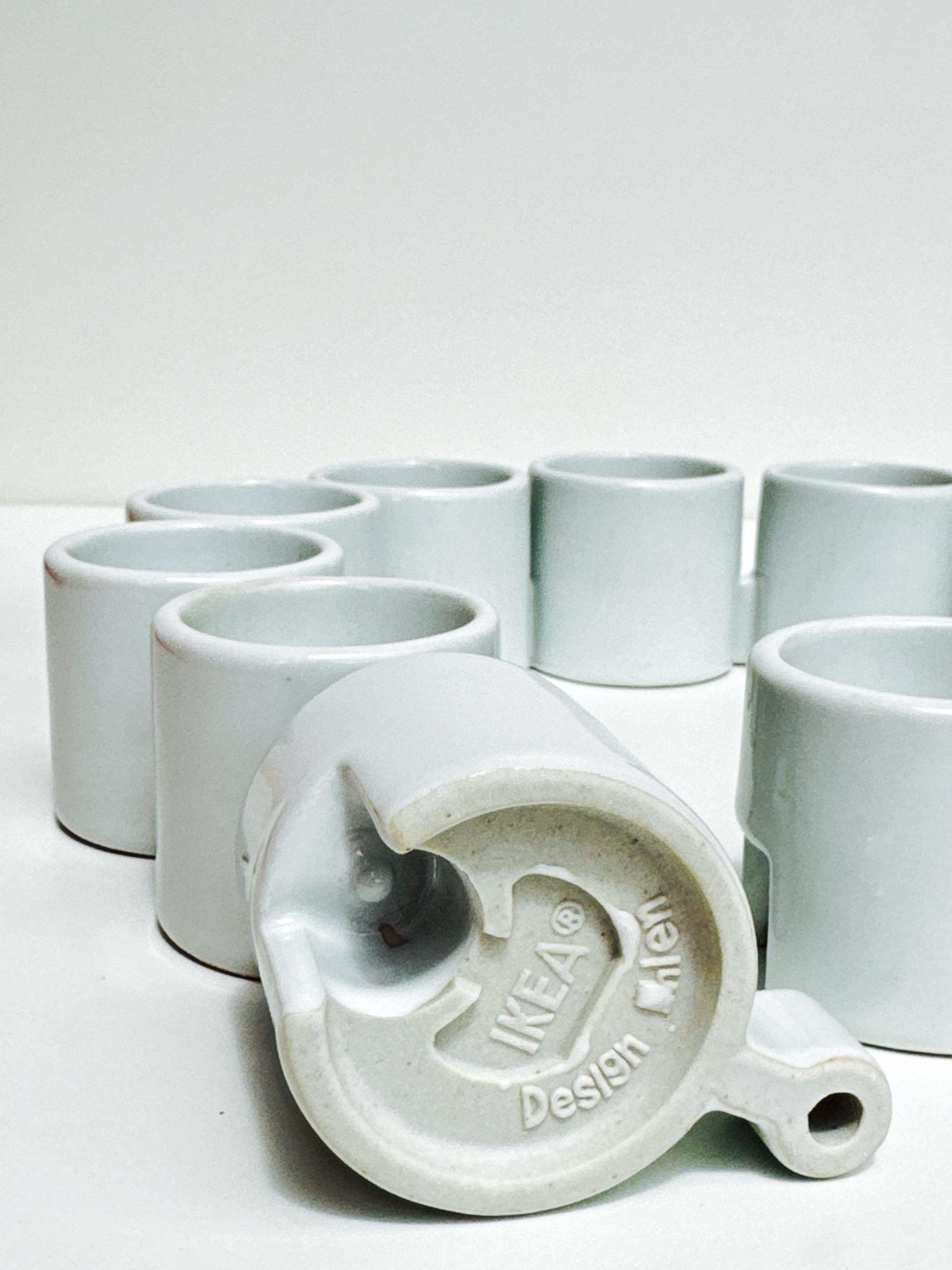 Set of 12 Vintage IKEA PS 1999 Interlock Tea Light Holders