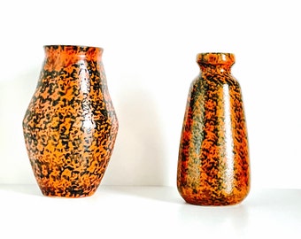 Mid Century Modern Statement Vases TOFEJ Hungary - Etsy