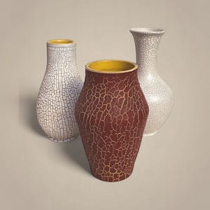 ヴィンテージミッドセンチュリーモダンセラミックボウルセット