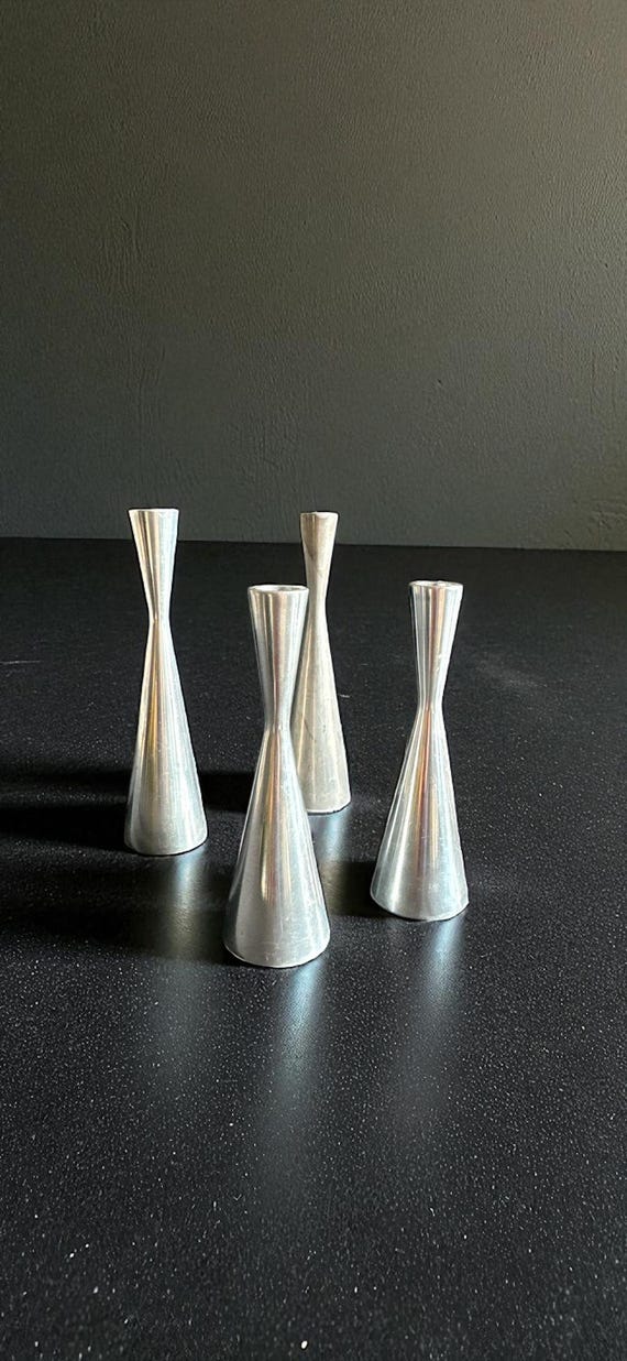 Vintage IKEA GÅTA Kerzenhalter Set, Erika Pekkari Skandinavisches Dekor